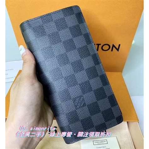 lv n62665 damier 经典棋盘格长夹|Brazza 錢包 Damier Graphite 帆布 .